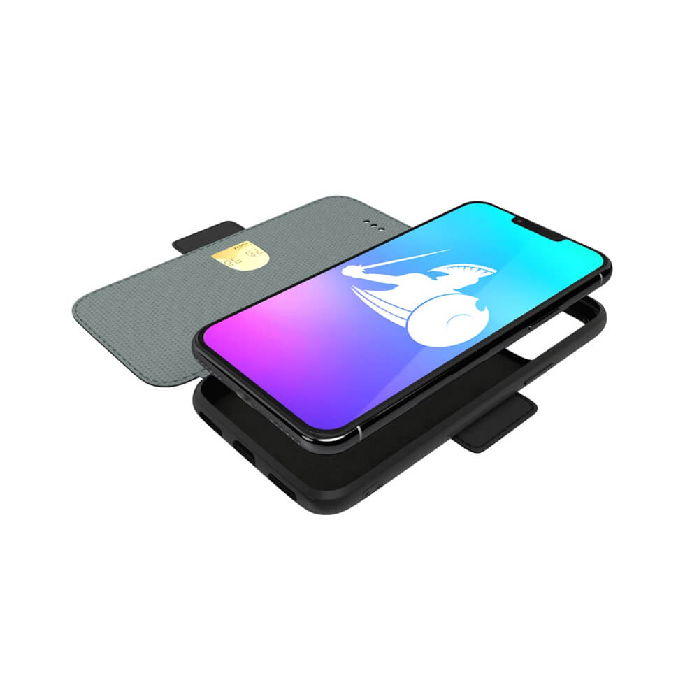 iPhone 13 Series EMF Blocking SlimFlip Wallet Case : DefenderShield