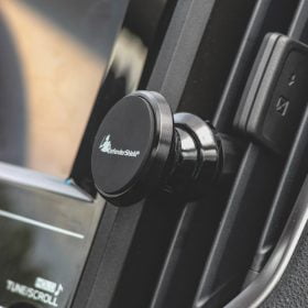 DefenderShield Magnetic Car Phone Mount - Universal Air Vent 360° Rotating Cell Phone Holder